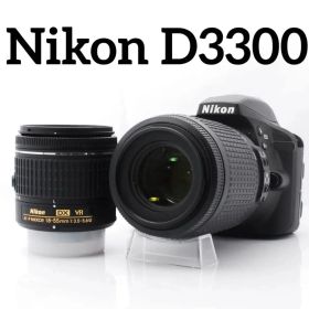 Nikon D3100 ダブルレンズ スマホ転送OK 初心者 入門 バック付
