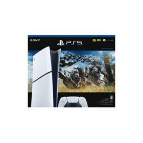 【新品 箱不良・シュリンク破れ品】PS5 Slim プレイステーション5 デジタル・エディション モンスターハンターワイルズ 同梱版 CFIJ-10026 1TB