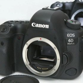 【中古】【美品】キヤノン EOS 6D Mark II ボディ（センサー清掃済み） CA01-R4870-2P5 CANON キヤノン EFマウント EOS 一眼レフ フルサイズ