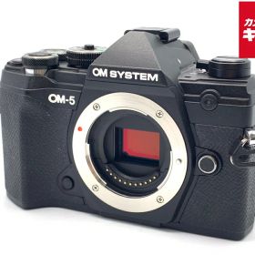 【中古】 【美品】 OM SYSTEM OM-5 ボディ ブラック 【ミラーレス一眼】 【6ヶ月保証】