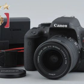 【中古】Canon キヤノン EOS Kiss X8i EF-S 18-55 IS STM レンズキット シャッター回数僅少