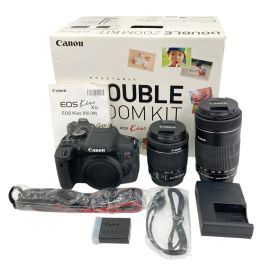 186000 動作確認済み Canon キャノン 現状品 デジタル一眼レフカメラ EOS Kiss X8i ダブルズームキット DS126571