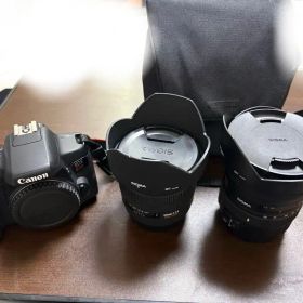 Canon EOS Kiss X8i + Sigmaレンズ2本セット