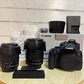 CanonEOSKissX8i 18-55mmレンズキット➕18-135mm付き
