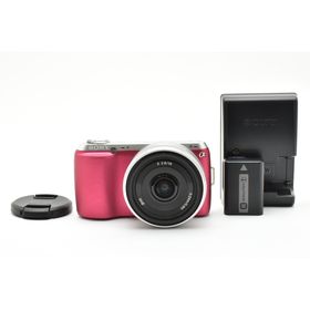 ソニー(SONY)のソニー SONY NEX-C3（ピンク) + SONY E SEL16F28 コンパクトデジタルカメラ E2767(コンパクトデジタルカメラ)