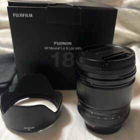 【美品】FUJIFILM XF18mm F1.4 R LM WR 保証書付き