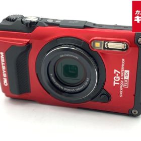 【中古】 【美品】 OM SYSTEM Tough TG-7 RED レッド