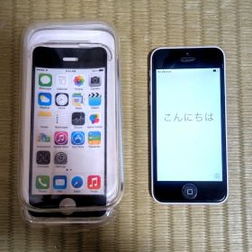 【中古】Apple iPhone 5c 32GB （ホワイト）