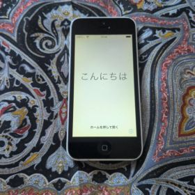 Apple iPhone 5c ホワイト 本体 ジャンク