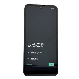 SIMフリー SHARP AQUOS wish3 64GB SH-53D docomo ○判定 ブラック アンドロイドスマートフォン スマホ 【中古】 42603K182