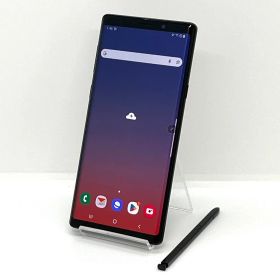 【訳あり】Galaxy Note9 SCV40 au SIMロック解除済 128GB／6GB ミッドナイトブラック スマホ本体 送料無料 中古 S242