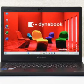 TOSHIBA dynabook S73/HS / Core i5-1135G7 /メモリ8G /NVMe SSD 256G / 13.3インチ / Webカメラ / Windows 11 / 中古ノートパソコン / TD16