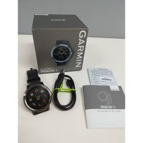 GARMIN VIVOACTIVE 3/スマートウォッチ/Black Slate(腕時計(デジタル))
