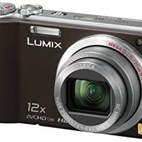 【中古】パナソニック デジタルカメラ LUMIX (ルミックス) TZ7 ブラウン DMC-TZ7-T