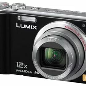 【中古】パナソニック デジタルカメラ LUMIX ルミックス TZ7 ブラック DMC-TZ7-K