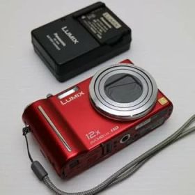 【中古】(良い)パナソニック デジタルカメラ LUMIX1010万画素 光学12倍ズーム(レッド)DMCTZ7R DMC-TZ7-R
