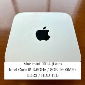 ★値下中★ Mac mini (Late 2014) i5 2.6GHz 1TB