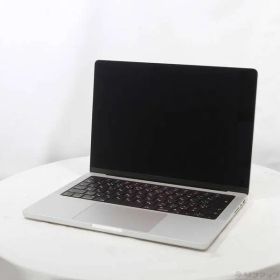 ソフマップ 〔中古品〕 MacBook Pro 14.2-inch Late-2021 MKGR3J／A Apple M1 Pro 8コアCPU_14コアGPU 16GB SSD512GB シルバー 〔26.3 Tahoe〕【344】