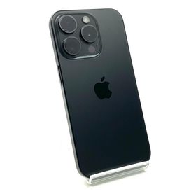 アップル(Apple)の【全額返金保証】【最速発送】Apple iPhone iPhone 15 Pro 128GB ブラック SIMフリー 動作確認済(スマートフォン本体)