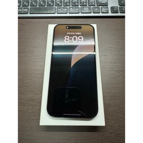 アップル(Apple)のアップル iPhone15 Pro 128GB ブラックチタニウム(スマートフォン本体)