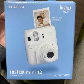 FUJIFILM instax mini 12 クレイホワイト 本体