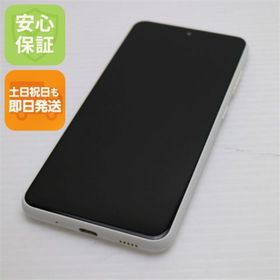 サムスン(SAMSUNG)の超美品 SC-56B Galaxy A22 5G ホワイト M999(スマートフォン本体)
