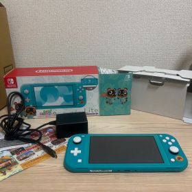 Switch Lite 本体 あつまれどうぶつの森デザイン 256GB SD付