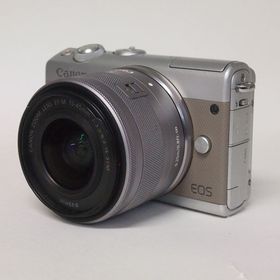 キヤノン(Canon)の【中古】(キヤノン) Canon EOS M100+EF-M15-45 IS STM グレー(コンパクトデジタルカメラ)