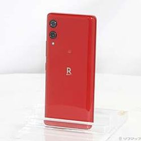 Rakuten Hand 5G 128GB クリムゾンレッド P780 楽天 SIMフリー ［5.1インチ有機EL／Snapdragon 480／RAM:4GB／eSIM］