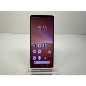 美品 SONY Xperia 5 V docomo シルバー 画面不良なし(スマートフォン本体)