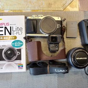 OLYMPUS PEN Lite E-PL7 レンズ、シャッター数3015