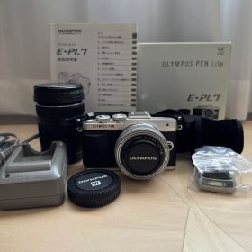 OLYMPUS PEN Lite E-PL7 ミラーレス一眼 ダブルレンズキット