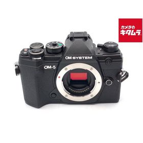【中古】 【美品】 OM SYSTEM OM-5 ボディ ブラック