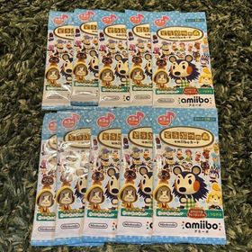 ニンテンドースイッチ(Nintendo Switch)の新品 どうぶつの森 amiiboカード 第3弾 10パック 未開封品(Box/デッキ/パック)
