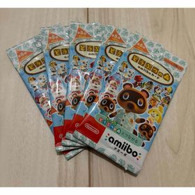 ニンテンドースイッチ(Nintendo Switch)の【新品未開封】どうぶつの森 amiiboカード 第5弾 5パック(その他)