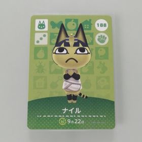 ニンテンドースイッチ(Nintendo Switch)のamiiboカード あつ森 188 ナイル(その他)