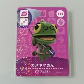 ニンテンドースイッチ(Nintendo Switch)のamiiboカード あつ森 115 カメヤマさん(その他)