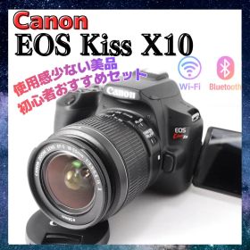 4K動画⭐️美品 Canon EOS Kiss X10 スマホ転送 高画質 初心者