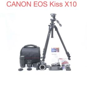CANON EOS Kiss X10標準&望遠ダブルレンズセット