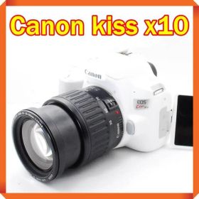 ✨ Canon EOS kiss x10 一眼レフ スマホ転送 希少ホワイト