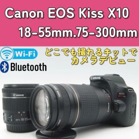 Canon EOS Kiss X10 ダブルレンズ 超望遠キット 4K動画