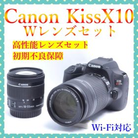 Canon EOS Kiss X10✿ダブルレンズ✿手ブレ補正✿初心者おすすめ！