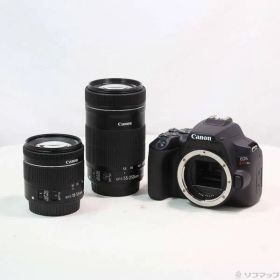 ソフマップ 〔中古品〕 EOS Kiss X10 ダブルズームキット ブラック【258】