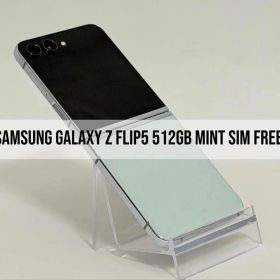 Samsung Galaxy Z Flip5 512GB ミント SIMフリー