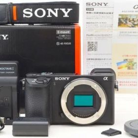 ☆極上美品☆ Sony ソニー α6500 ボディ ILCE-6500 元箱 付属品 Shot数 僅か 7,650枚前後！ ♯26032904