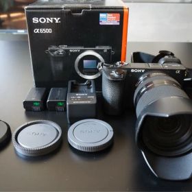 SONY α6500 SEL18200LE セット バッテリー2個 充電器付き