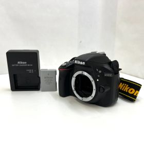 【000343】 Nikon D3300 ニコン ボディ 一眼レフカメラ ショット数少なめ