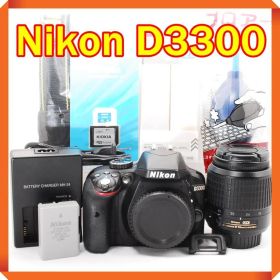 Nikon D3300 一眼レフカメラ スマホ転送 シングルレンズ
