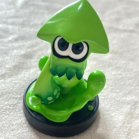 【早い者勝ち】 amibo スプラトゥーン 緑 グリーン イカ フィギュア