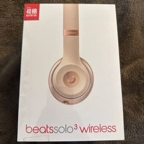 ビーツバイドクタードレ(Beats by Dr Dre)のBeats by Dr Dre SOLO3 WIRELESS マットゴールド(ヘッドフォン/イヤフォン)